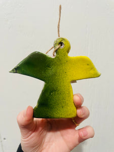 Mustard Seed Collection:  Ceramic Angel Ornament
