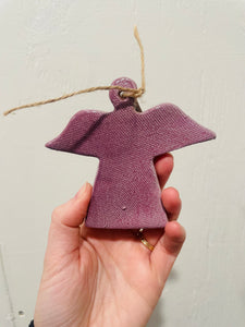 Mustard Seed Collection:  Ceramic Angel Ornament