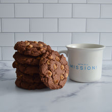 Load image into Gallery viewer, Chocolate Cookies with Peanut Butter Chips - Dozen
